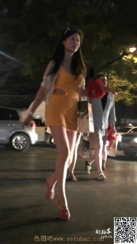 身材高挑的黄色包臀裙肉丝美腿少妇[11P]