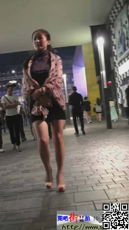 黑色包臀裙性感白高跟气质美少妇[15P]