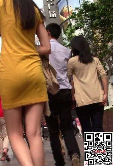 黄色紧身连衣包臀美少妇[14P]